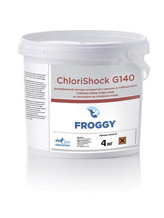 картинка ХЛОР-ШОК ChloriShock G140, 4kg от магазина Tophaus