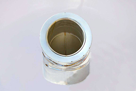 картинка Колено (отвод) термо нержавеющее от магазина Tophaus