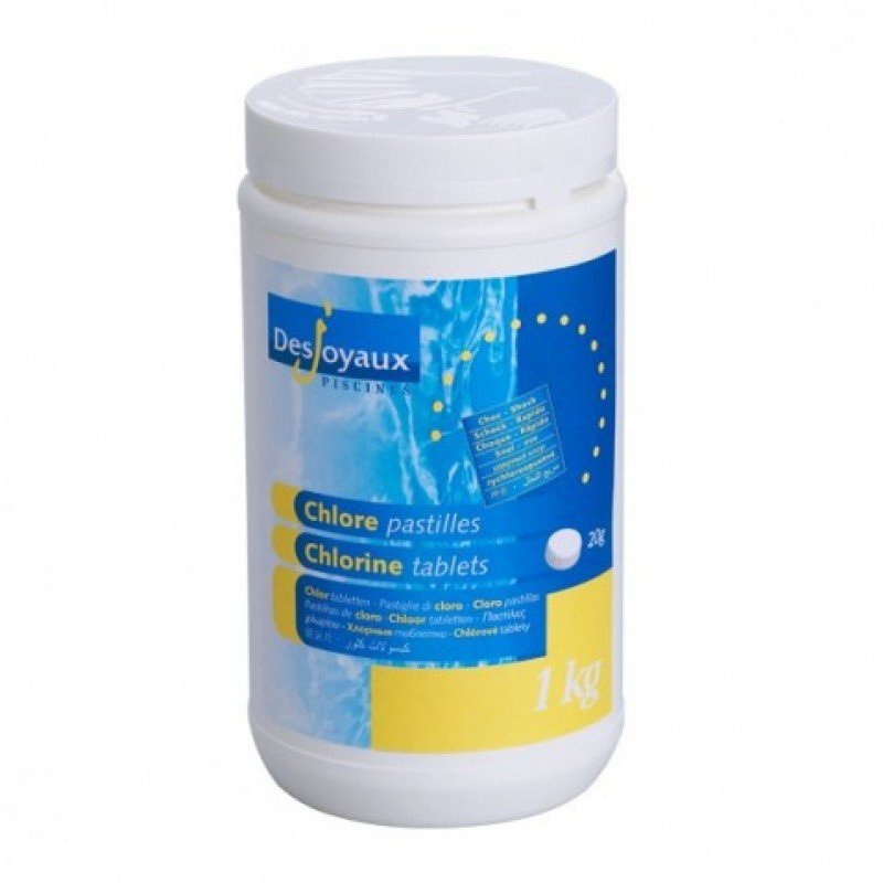 ХЛОР-ШОК швидкої дії Chlorine shock tab 20, 1kg