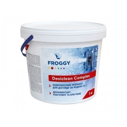 Хлор длительного действия 3в1 Desiclean Complex 3в1, 1kg