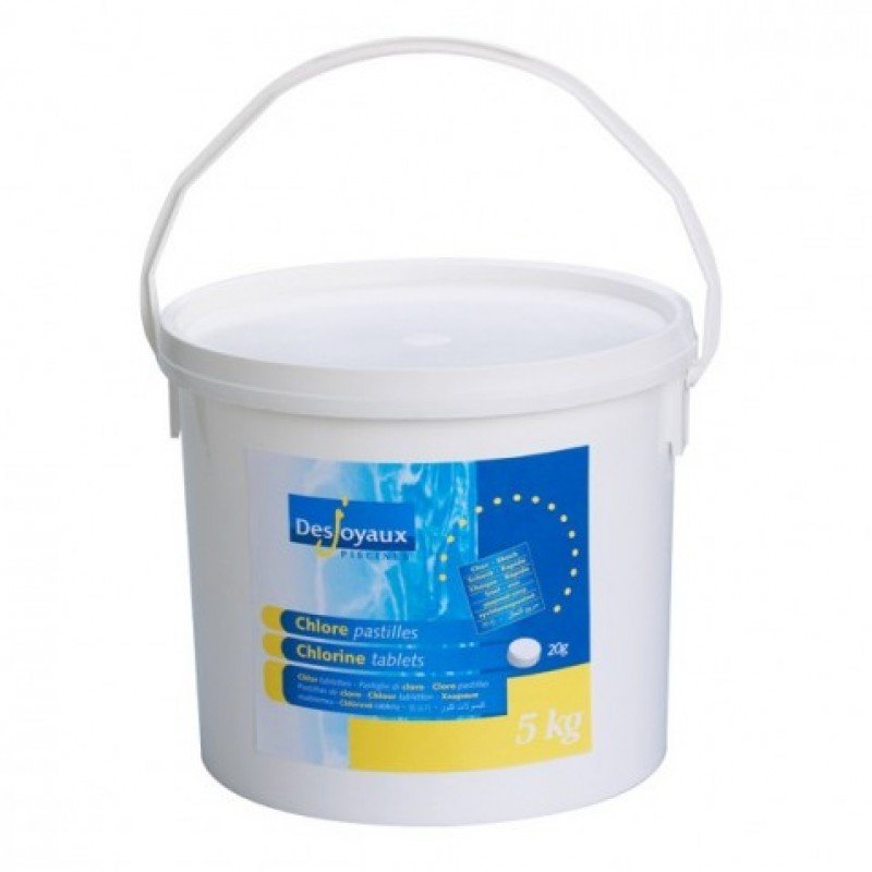 Хлор длительного действия Chlorine shock tab 20G, 5kg