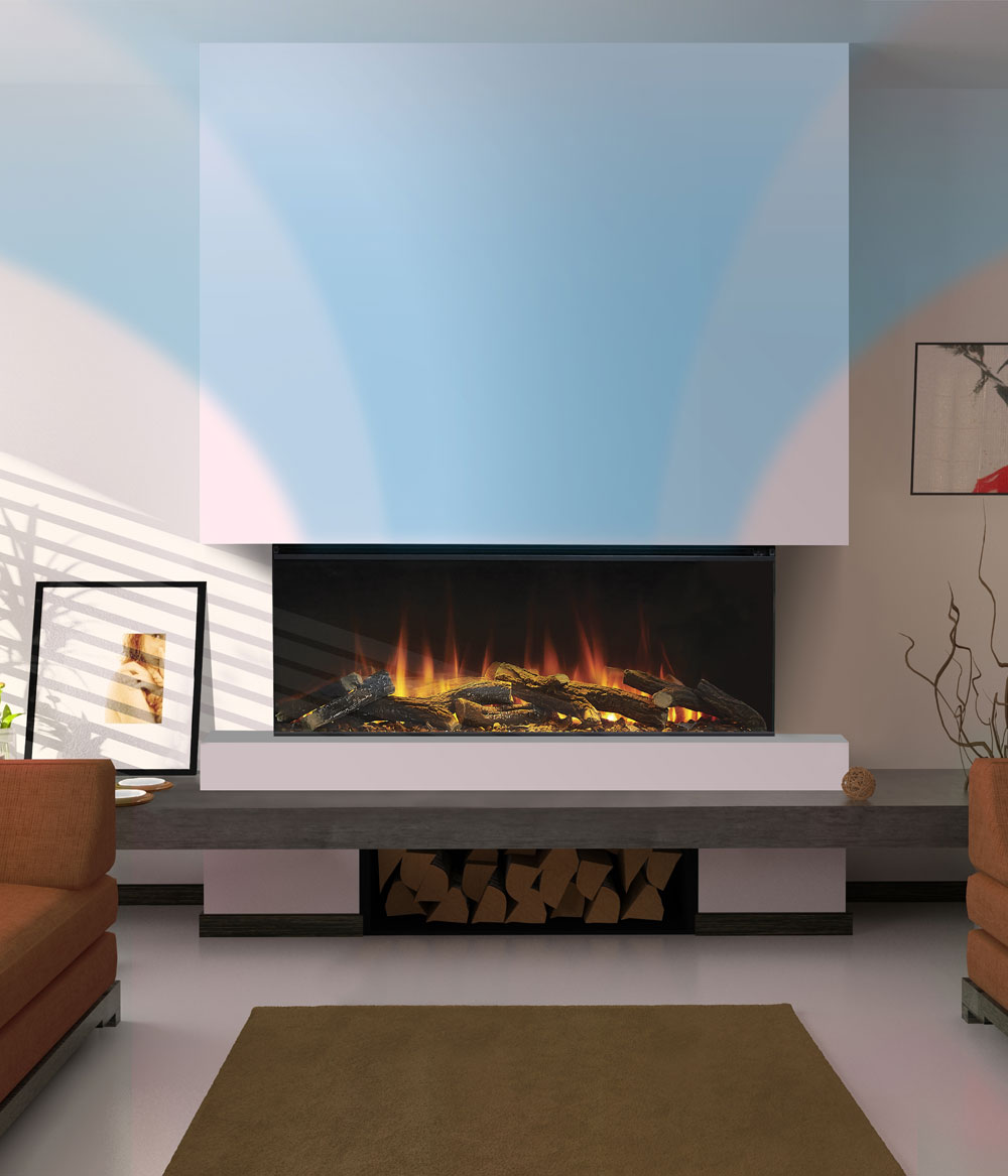 Britishfire New Forest Electric Fire — 1600mm